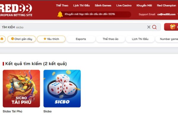Tài xỉu Red88 – Tiền tài vận may dễ tới tay